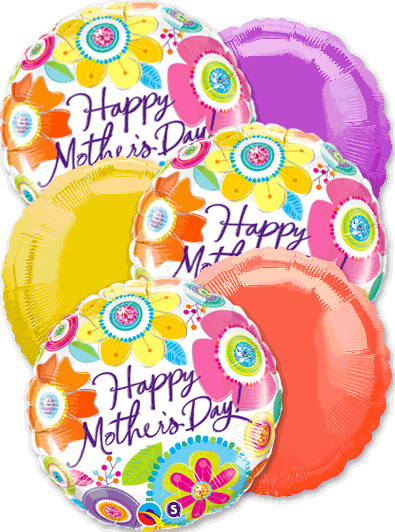 Happy mother's day balloons